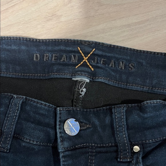 Dark Blue Skinny Jeans for Women - Picture 2 of 4